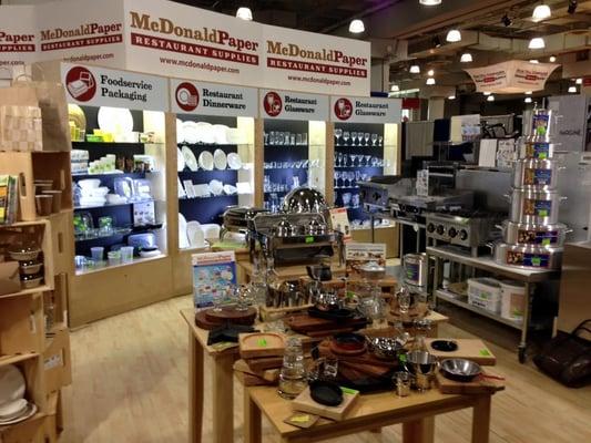 McDonald Paper booth at the International Foodservice & Restaurant Show 2016