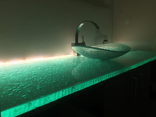 Custom counter lighting