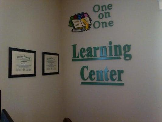 One on One Learning Center's office is on the 2nd floor of 302 Tom Hall Street over looking Forrest Drive in downtown Fort Mill, SC.