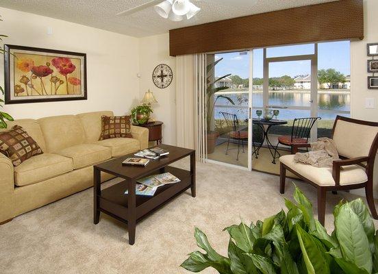 Living Room, Audubon Cove, Fort Myers, FL