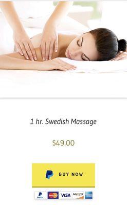 Swedish Massage Deals by www.massage-coupons.com