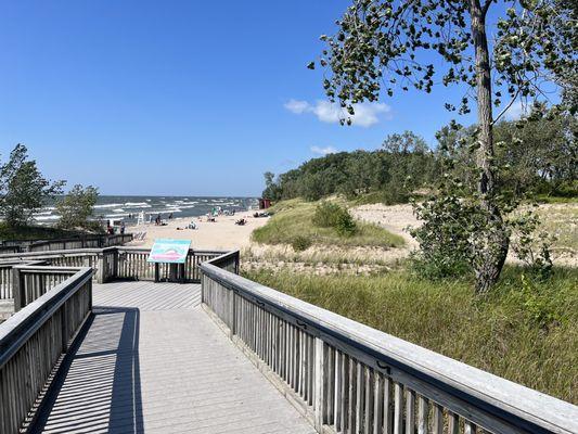 walkway to beach