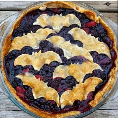 Berry bat pie