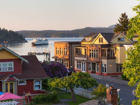 Rooftop Deck with Harbor Views