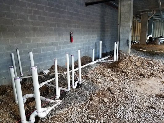 New Plumbing Install