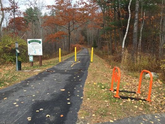 Entrance to Miller Park Papermill road