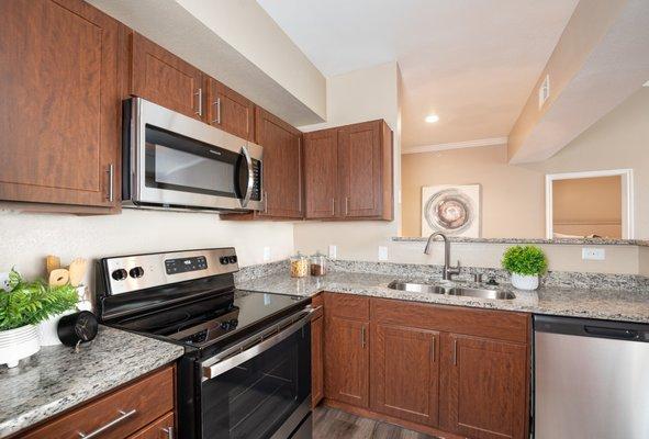 Kitchen at Briargrove at Vail