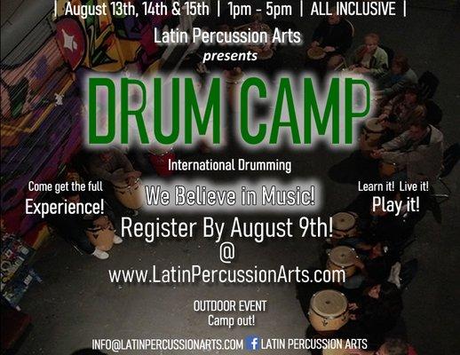 2021 Summer Drum Camp