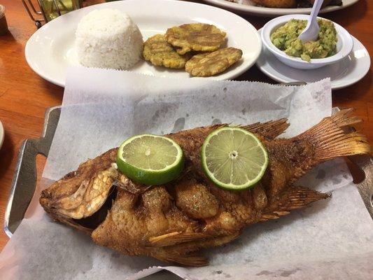 Mojarra frita