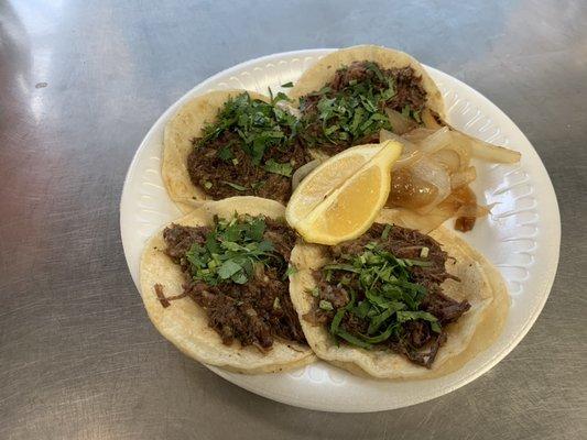 Tacos de barbacoa