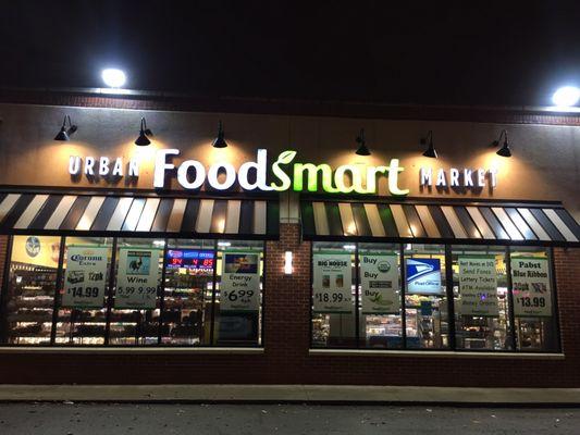 This post office is inside the Foodsmart Store