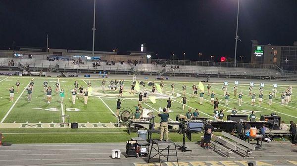 Band & Color Guard, great job JZ!! 9/5/24