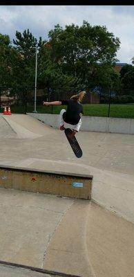 Brent and Josh were fantastic helping with a new deck for my nephew. B4 Real hamming on his new board.