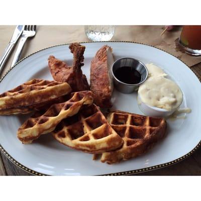 Chicken & Waffles.