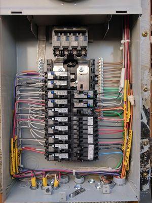 100A to 200A Panel upgrade with whole house rewire