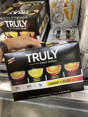 The best Trulys are the Lemonade Seltzer's!