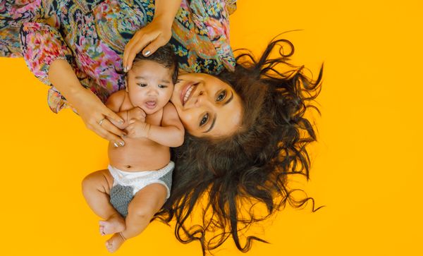 Baby & Mother Photoshoot