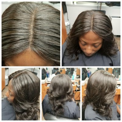 Lace closure weave