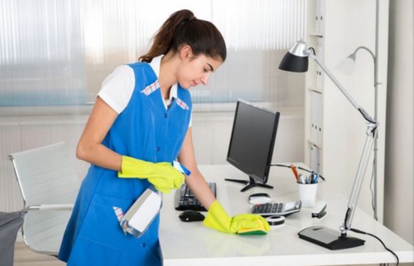 You can clean your counter will with just bleach and rinse well.