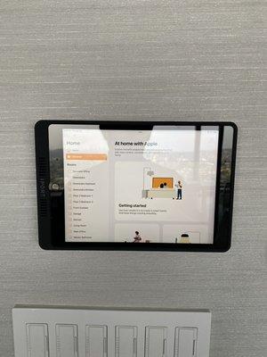 Lutron Lighting System integrated with Apple HomeKit