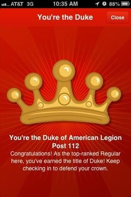 I'm The Duke:)) Thank You Post 112:) What A Great Breakfast:)