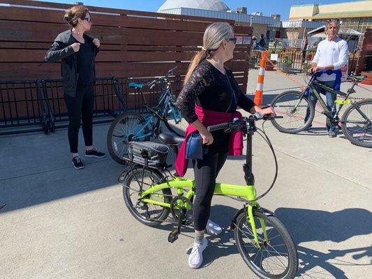 great ride on Alameda, CA