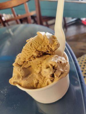 Kona coffee ice cream