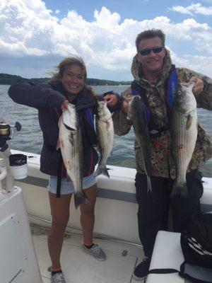 Catching Rockfish on Northern Bay