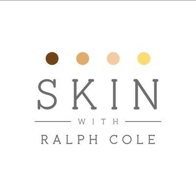 This is the logo for Skin with Ralph Cole Day Spa