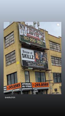 Bill board for house of Skillz