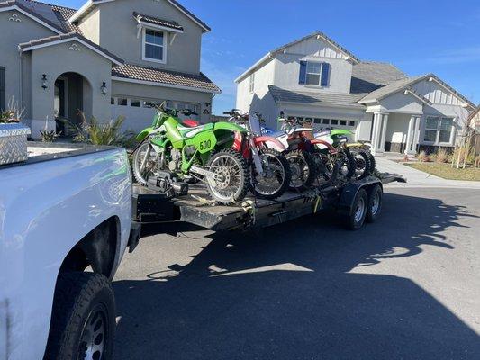 Motorcycle transport