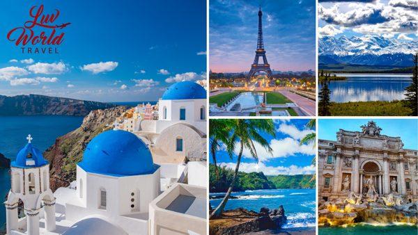 Greece, Paris, Rome and more!