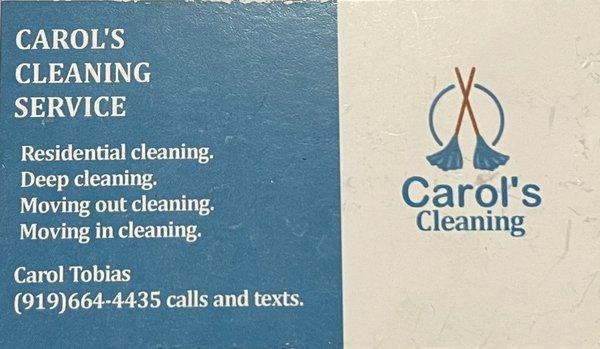 Carol's Cleaning