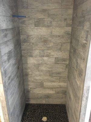 Grey master shower