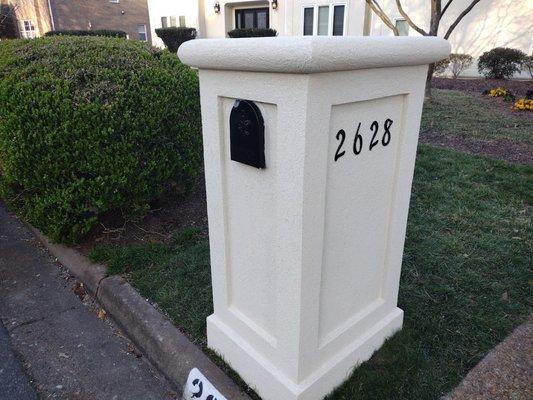 AFTER----  We can upgrade your mailbox too!