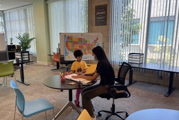 One on One Private Tutoring is in action | Personalized program in persons and online