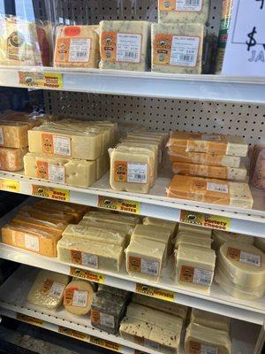 Cheeses galore!