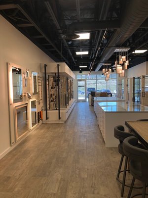 Image of the Park City Showroom displays