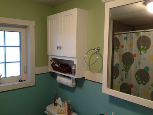 Remodeled bathroom