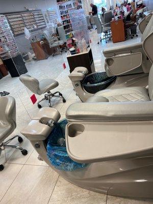 Pedicure chair