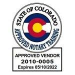 State-approved Colorado notary training