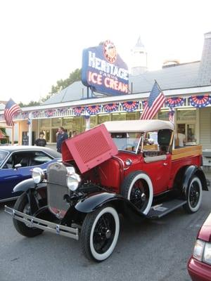 Classic Car Night & Free Concert Every Monday all summer long!