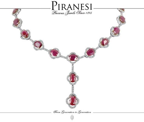 Ruby Necklace by Piranesi MILAN New York ASPEN