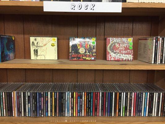 Lots of good Rock CD's.