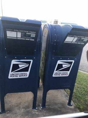 Outside Mail drop boxes