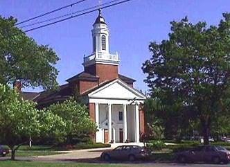 Front circle of St Dominic Catholic Church