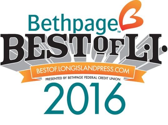 Best of Long Island  2 Years in a Row!