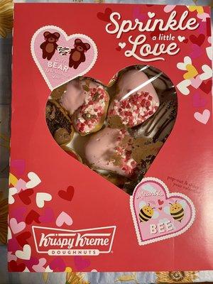 Feb 2022 Valentine's Day special donuts