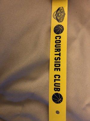 Wristband for the club