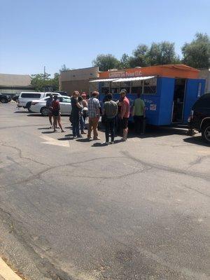 This food truck is NOW located at 15th and Canyon Boulder, Co. 11:00 am-3:00 pm. By the LiquorMart parking Lot.